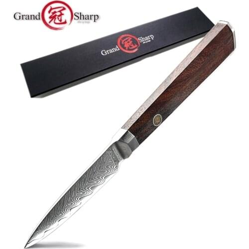 Chef Knife Paring Peeling Kitchen Knives VG10 Japanese Damascus Steel Carving Cooking Tools Tomato SteakKnife Cookware Cutlery