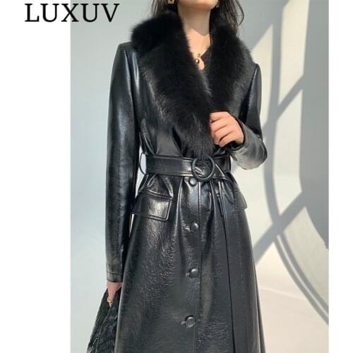 Женские кожаные куртки LUXUV China At AliExpress