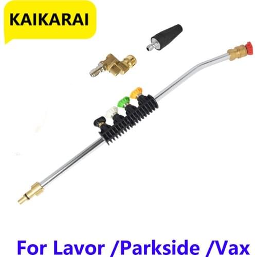 Pressure Washer Metal Wand Tips Water Spray Lance Spear Quick Jet Tips Rotating Turbo Nozzle for LAVOR /High Presure Washer