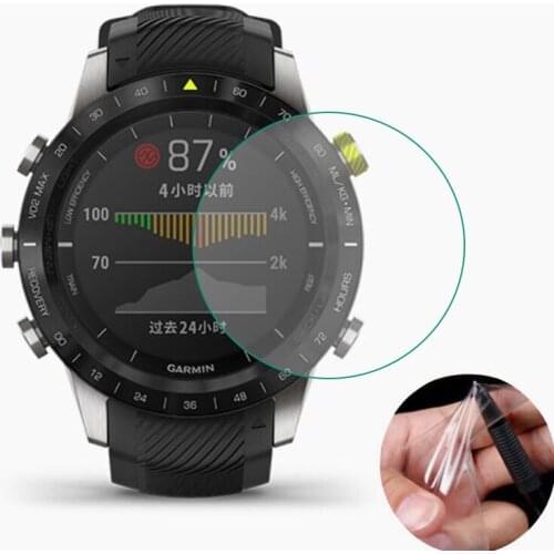 Soft TPU Clear Protective Film For Garmin MARQ Adventurer/Athlete/Driver/Captain/Aviator/Commander Watch Screen Protector Cover