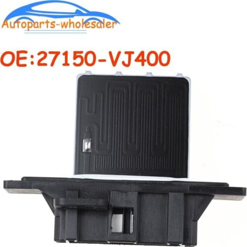 New For Nissan Almera n15 Hatchback 1.4 1.6 2.0 Heater Blower Motor Resistor 27150-VJ400 27150VJ400 Car Accessories
