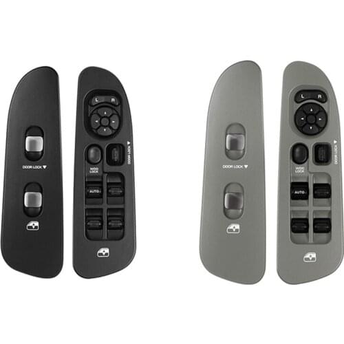 Master Power Window Switch and Bezel, Driver Passenger Window Switch Bezel for 2002-2010 Dodge Ram 1500/2500/3500