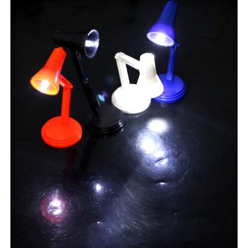 New Miniature 1:12 Dollhouse Ceiling Lamp LED Light Dollhouse Decroation Miniature Furniture Toy Dolls House Lighting Accessory