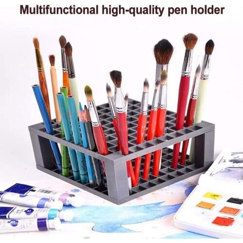 49/96 Holds Disassembly Penholder Paint Brush Pen Holder Rack Display Insert Pen for Placed Variety of Pens Art Supplies GDeals