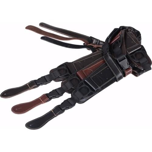 Electric guitar strap leather thickened guitar strap folk acoustic guitar bass bass single shoulder strap