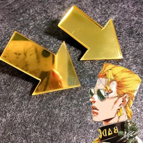 Nijimura Keichou Ear clip Anime Jojos Bizarre Adventure Arrow Stud Earring Cosplay Prop