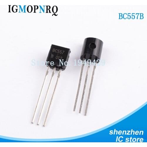 100PCS/LOT BC557B TO-92 BC557 TO92 557B Triode Transistor New