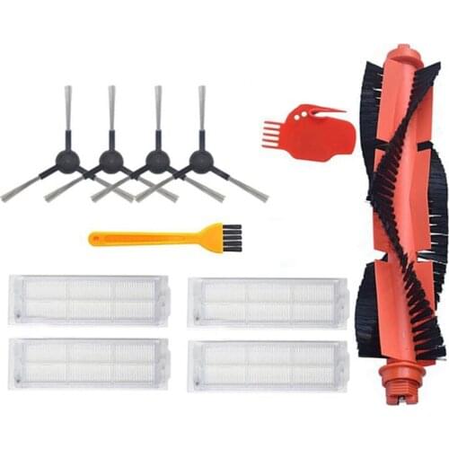 Main Brush Hepa Filter Side Brush for Xiaomi STYJ02YM Vacuum Cleaner Parts Conga 3490 Viomi V2 PRO V-RVCLM21B Parts