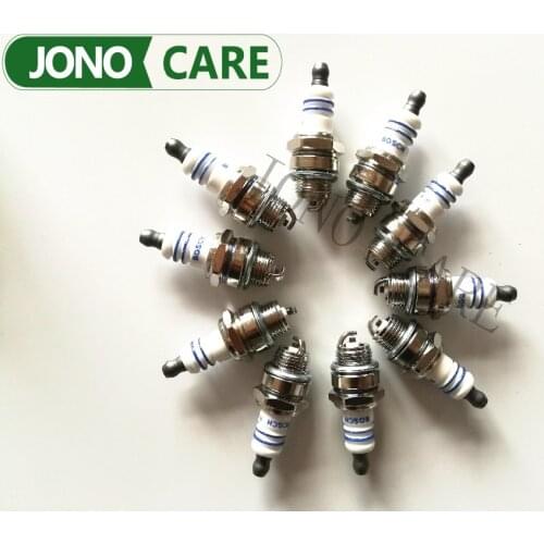 50pcs Chainsaw Brush Cutter Candles Spark Plug WS7F For BOSCH Champion Stihl Husqvarna Lawnmower Hedge Trimmer Cut off saw