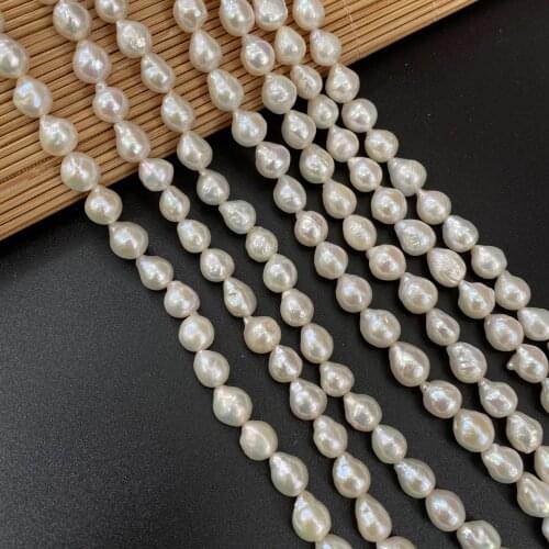 Natural Freshwater Pearl Beads Water Drop Baroque Pearl for Jewelry Making Women Necklace Bracelet Earrings Gifts