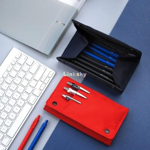 KOKUYO Pen case WITH Plus F-VBF170,Pen Pouch All-in-one Function Large Capacity Pen Case,shool supplies