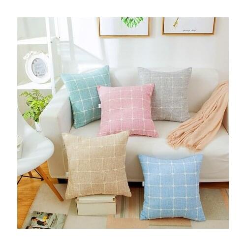 Home Decorative Pillow Covers Nordic Style Cushions Cover Pillow Cases Bedroom Household 45cm*45cm Square Polyester