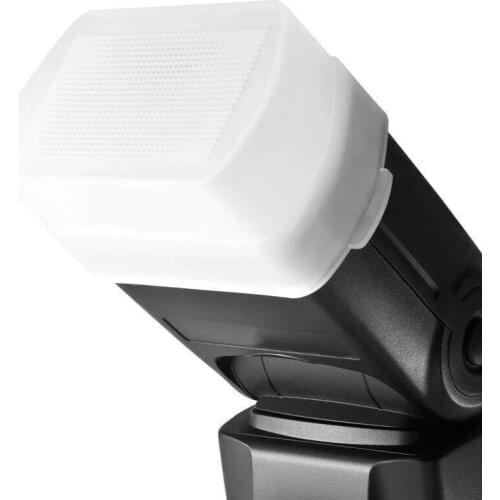 Bounce Flash Diffuser for Canon Speedlite 580EX 580EX II / Viltrox JY-680A JY-680CH / YONNUO YN560III YN560IV YN568 Godox TT685
