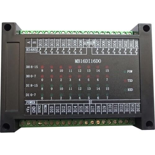 Switching Input Output 16-channel Opening 16-channel Relay Output Module RS485 MODBUS-RTU Communication