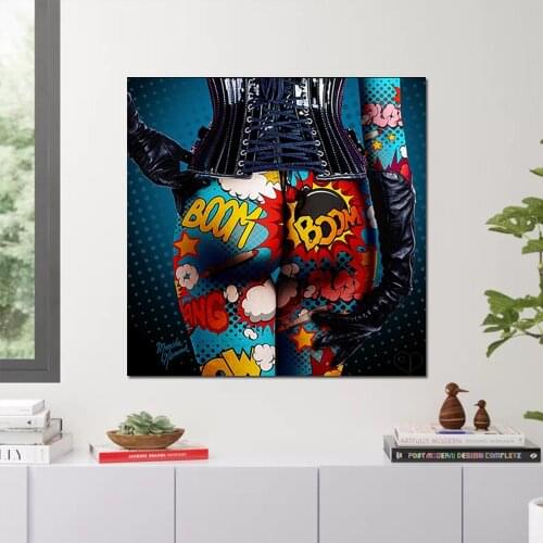 Sexy Girls Oil Painting By Numbers Diy Acrylic Paint Handpainted Pictures Coloring Home Decor Graffiti Pop Wall Art for Kid Gift
