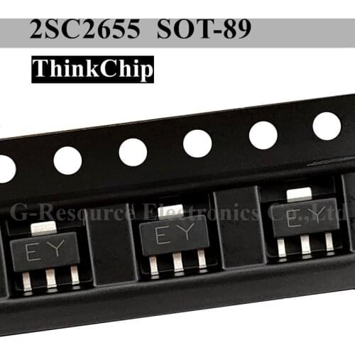 100pcs) 2SC2655 SOT-89 SMD Crystal Triode C2655 (Marking EY )