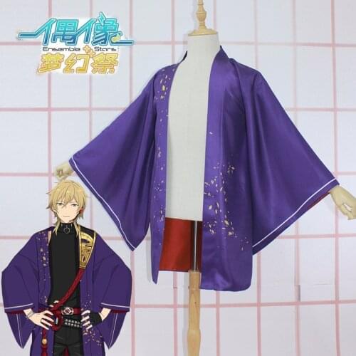 [Customized] Anime Ensemble Stars Sakuma Rei Kimono Haori Top Uniform Halloween Outfit NEW Anime Any Size