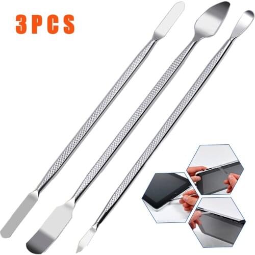 3Pcs Metal Disassembly Spudger Mobile Phone Repair Opening Hand Tool Set Opening Tools Universal Pry for IPhone Tablet Repair