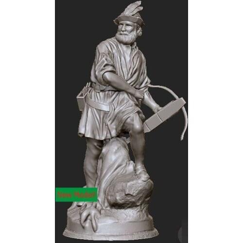 New model 3D model for cnc or 3D printers in STL file format William Tell