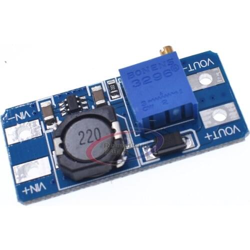 2pcs For Replace XL6009 2A Max DC-DC Step Up Power Module MT3608 Micro USB 2-24V To 28V Adjustable Booster For Arduino