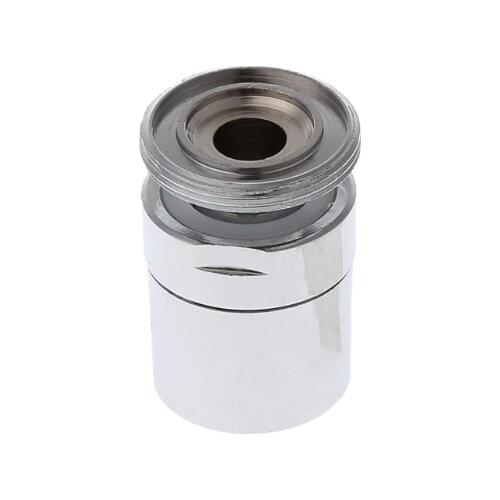 Chromed 24mm Brass Adjustable Swivel Water Saving Tap Nozzle Spout Aerator M24 Male