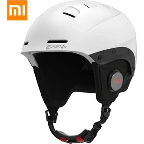 Original Xiaomi Mijia Wireless Bluetooth Ski Helmet Motorcycle Motorbike Skiing Helmet Moto Women Men Waterproof Casque Capacete