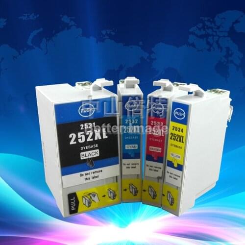 T252XL220, T252XL320, T252XL420 Replacement ink cartridge for Epson WorkForce WF-3620 All-in-One Printer,not genuine