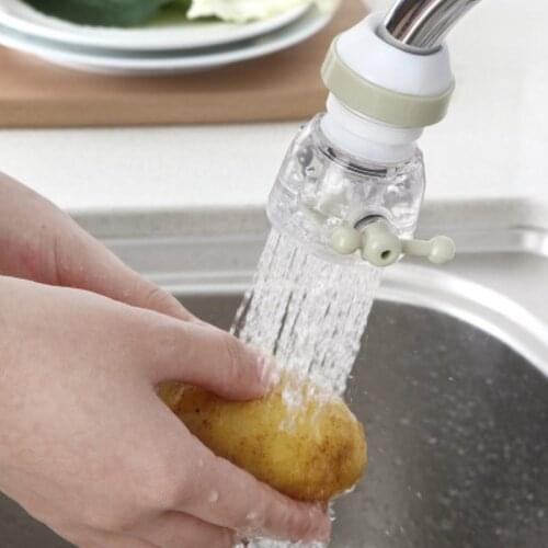 Universal Faucet Tap Extender Anti-splash Kitchen Water Saving Water Filter Device Sprayer Diffuser Kitchen Accessories