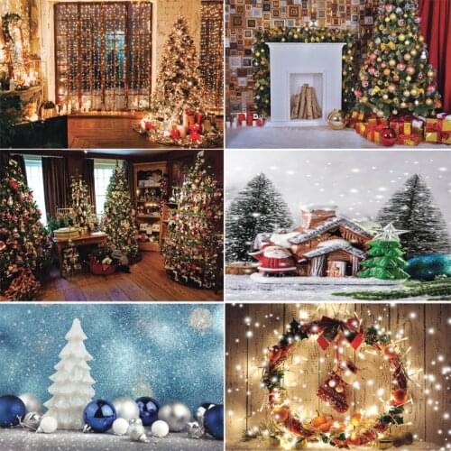 Vinyl Custom Photography Backdrops Prop Christmas Theme Photography Background 200509L-01