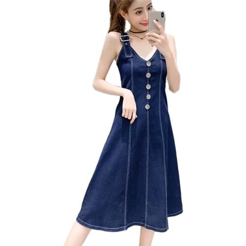 Yiwanxiang Summer Dresses With Buttons
