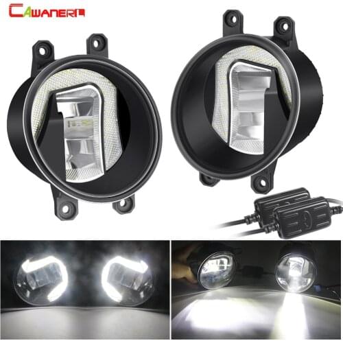 2in1 Fog Light Assembly Car LED Fog Driving Lamp DRL 12V For Toyota Camry Corolla Tundra Tacoma Venza Prius Sienna Scion tC xA