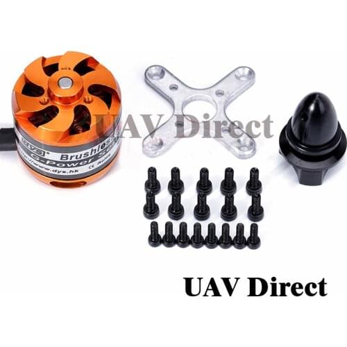 Flashhobby Brushless Motor 750KV D3536 short shaft for Remote Control Fixed Wing plane