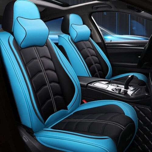 Leather PU car seat covers For mazda 6 gh 3 5 seat ibiza alfa romeo 159 volvo v40 v70 s60 car accessories automobiles styling