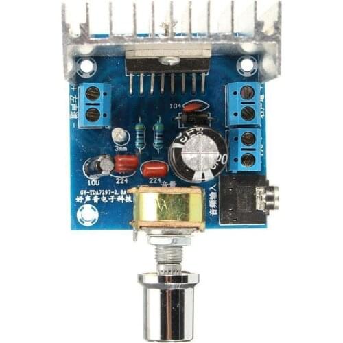 DC 12V TDA7297 2*15W Digital Stereo Audio Amplifier Dual Channel AMP Module Version B Amplifier Board
