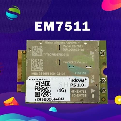EM7511 M.2 LTE 4G CARD 4G Module FDD LTE TDD LTE Cat12 for laptop