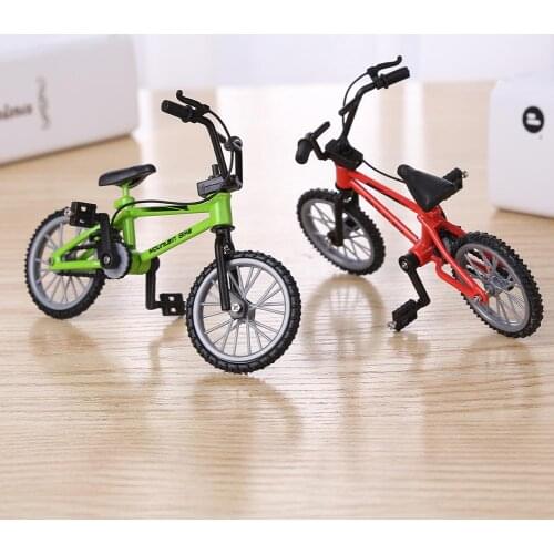 Mountain Bikes Diecast Nickel Alloy Simulation Stents Finger Bicycle Toys Model Kid Simulation Collection Home Decor