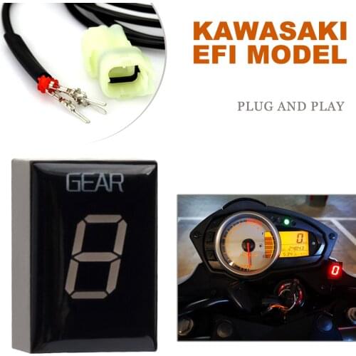 Motorcycle Gear Indicator Position Display Ecu Direct Mount Speedometer For Kawasaki Ninja300 Ninja400 Z800 Z1000 Z 800 ER6N