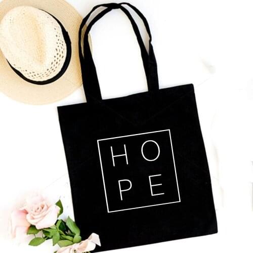 Reusable Shopping Bag Women Cloth Tote Black Bag Fashion Shopper Shoulder Handbag Harajuku Vintage Travel Teacher Student Book