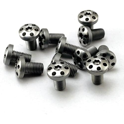 Custom 1911 Grips Screws 416 stainless steel CNC T8 torx Screws