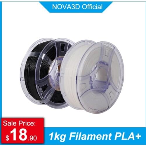 Nova3d PLA Filament 1kg 3D Printer Mega Filament 1.75mm Printing Materials 3D FDM Printer Consumables