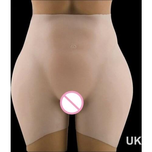 Full Silicone Hips Ass Enhancer Shaper Vagina Panty Sex Transvestism Panty