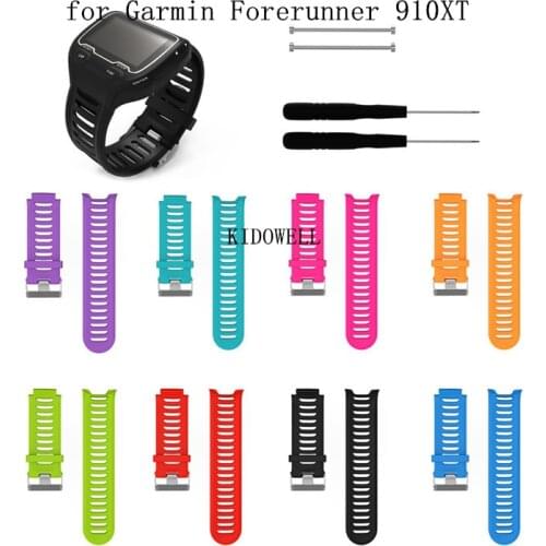 Silicone Wristband Watch Strap for Garmin Forerunner 910XT GPS 920XT Watchband Running Swim Cycle Training Sports Watch band