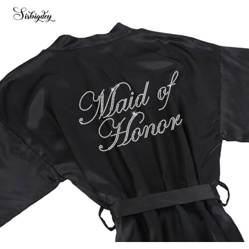 Women's Satin Robes Sisbigdey China