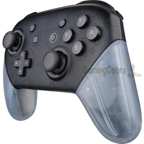EXtremeRate Glacier Blue Replacement Handle Grips Housing Shell Case with Tools for NS Switch Pro Controller