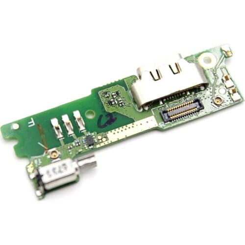 USB Charging Port Flex Cable For Sony Xperia XA1 G3121 G3112 G3125 G3116 G3123 Charger Connector Board with Vibrator