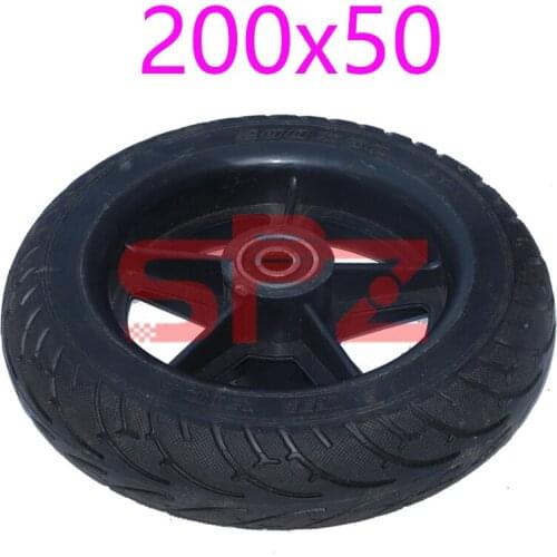 200x50 Solid Wheel Explosion-proof 8x2" Solid 200x50 Tire fit for Electric Scooter Balance Car