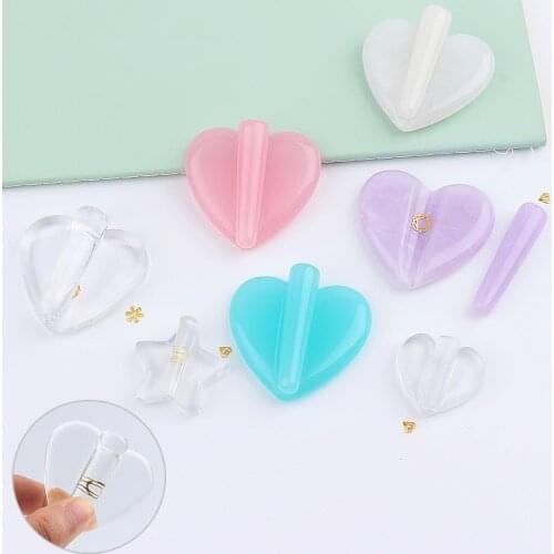 1Pc Heart Shape Nail Art Metal Slice Rivet Embossed Mold Metal Frame Bend Curve Making Model DIY Manicure Tool