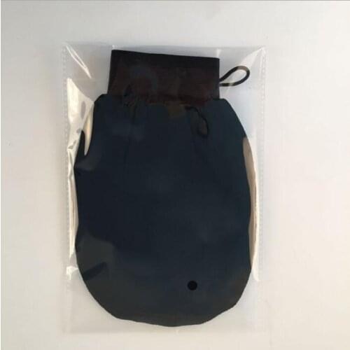 100pcs/lot Magic Black Exfoliator Bath Glove Top Quality Body Cleaning Scrub Mitt Rub Dead Skin Removal Shower Spa Massage