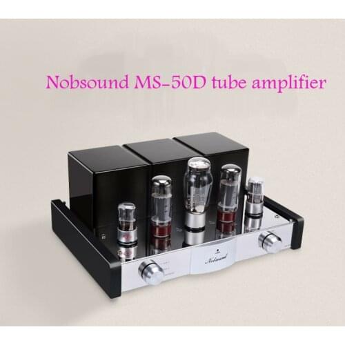 2021 NEW Nobsound MS-50D Class A EL34 Vacuum Tube Amplifier Stereo Power Amp With Bluetooth