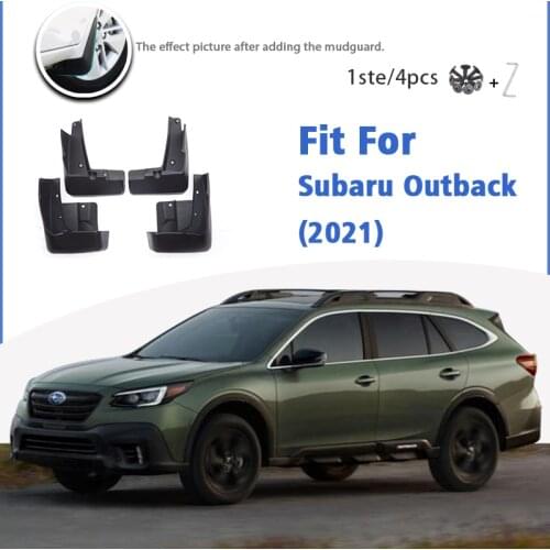 Mudguard For Subaru Outback 2021 Front Rear 4pcs Mudflaps Mudguard car Accessories Auto Styline Mud Flap Fender Splash Guards